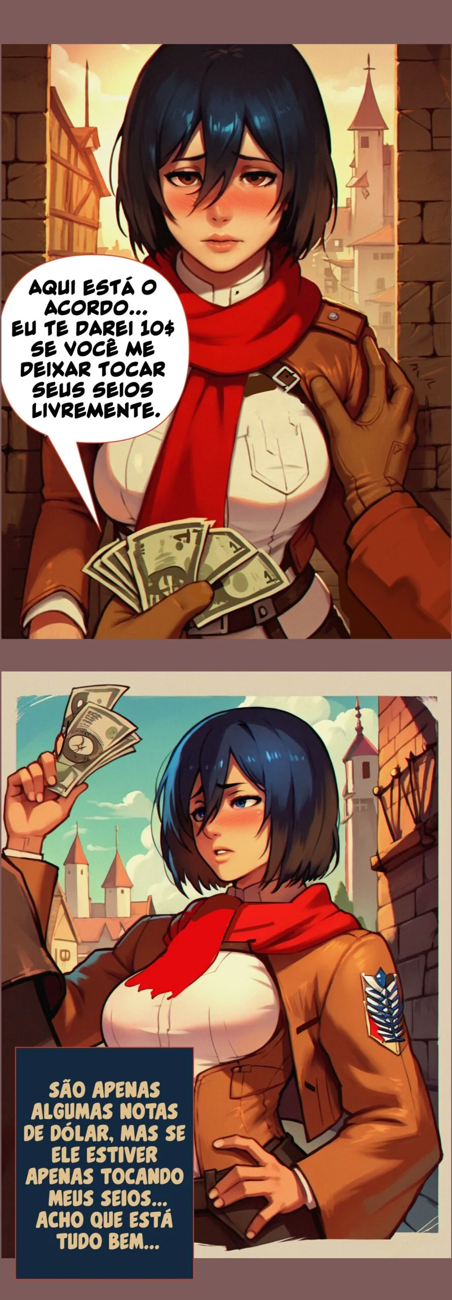 Mikasa Vadia Fazendo Programa – Hentai HQ Brasileiro