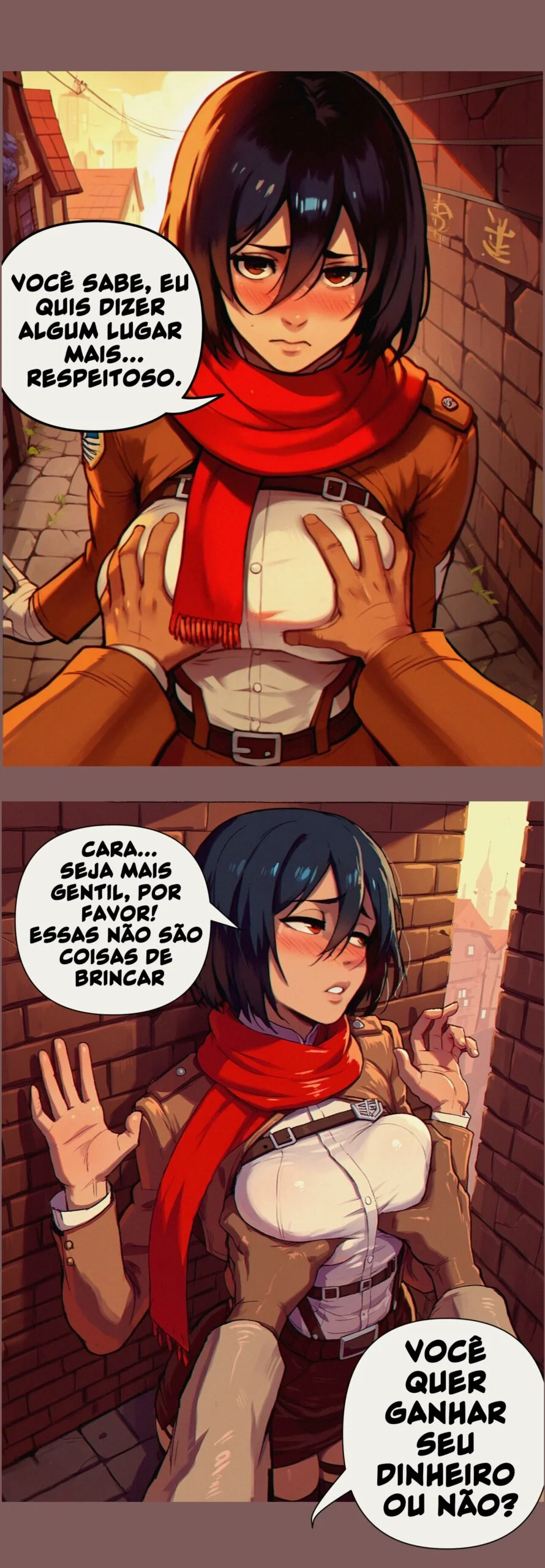 Mikasa Vadia Fazendo Programa – Hentai HQ Brasileiro