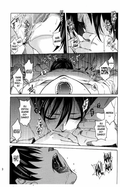 Ataca dos Titãs: Eren Jaeger Comendo a Buceta da Mikasa Ackerman em Hentai HQ Brasileiro