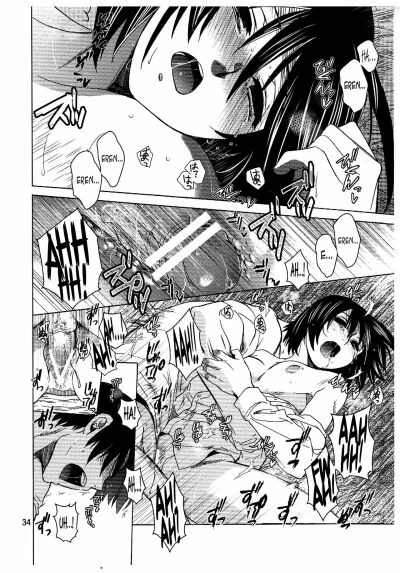 Ataca dos Titãs: Eren Jaeger Comendo a Buceta da Mikasa Ackerman em Hentai HQ Brasileiro