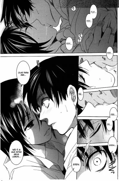 Ataca dos Titãs: Eren Jaeger Comendo a Buceta da Mikasa Ackerman em Hentai HQ Brasileiro