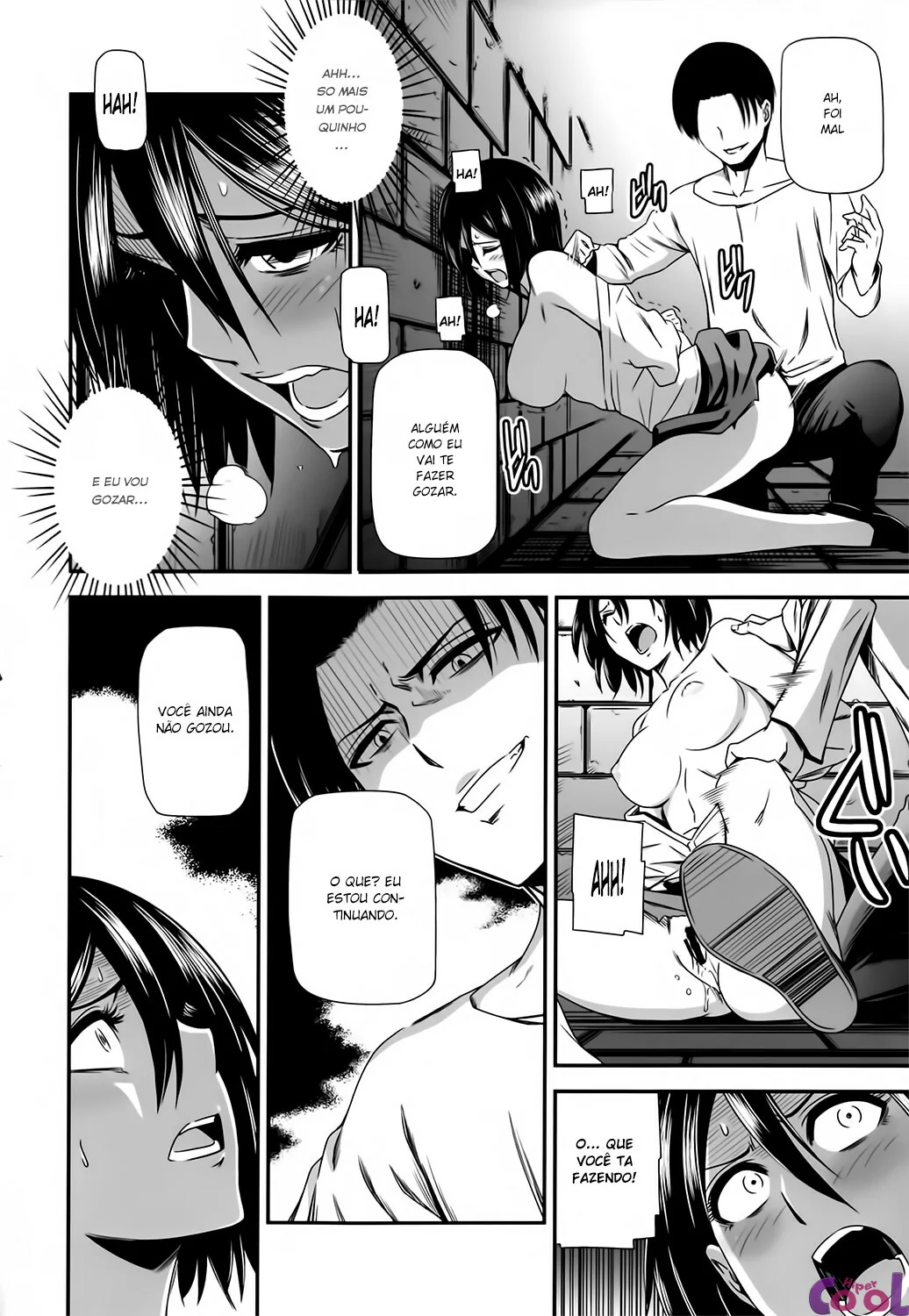 Foda de Mikasa Ackerman: Putaria alcoolizada com Eren em Hentai HQ Brasileiro