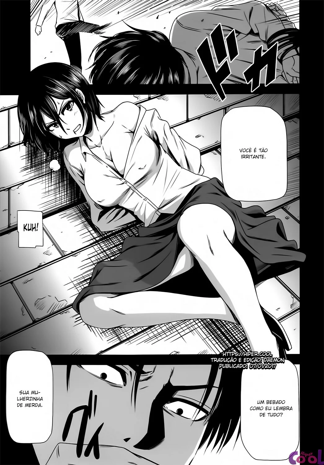 Foda de Mikasa Ackerman: Putaria alcoolizada com Eren em Hentai HQ Brasileiro