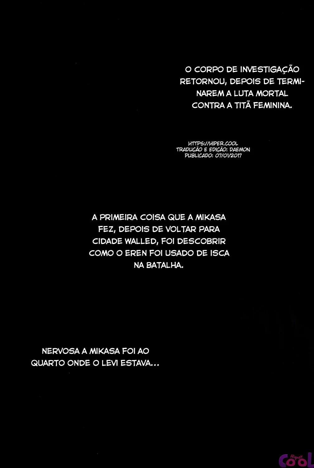 Foda de Mikasa Ackerman: Putaria alcoolizada com Eren em Hentai HQ Brasileiro