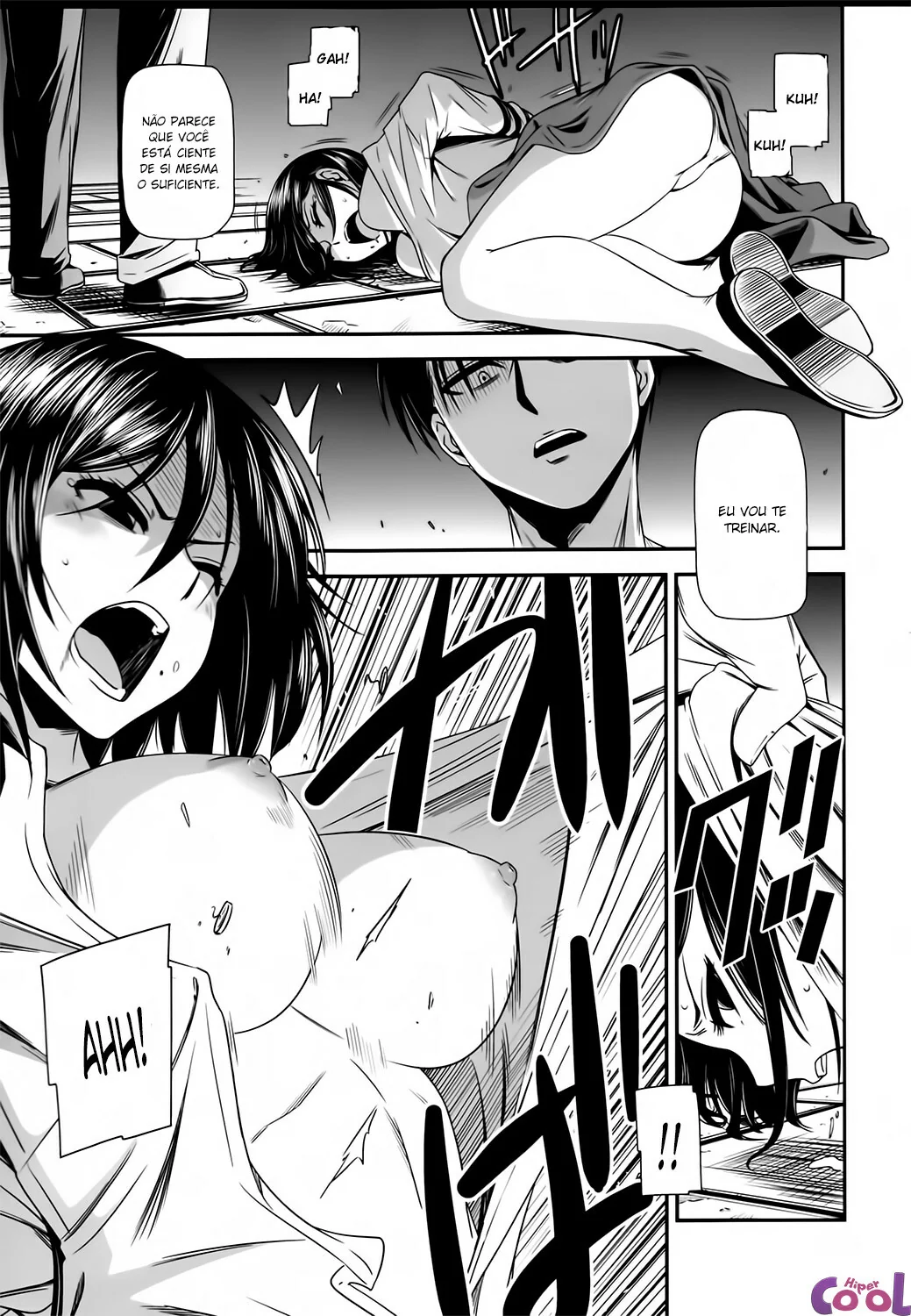 Foda de Mikasa Ackerman: Putaria alcoolizada com Eren em Hentai HQ Brasileiro