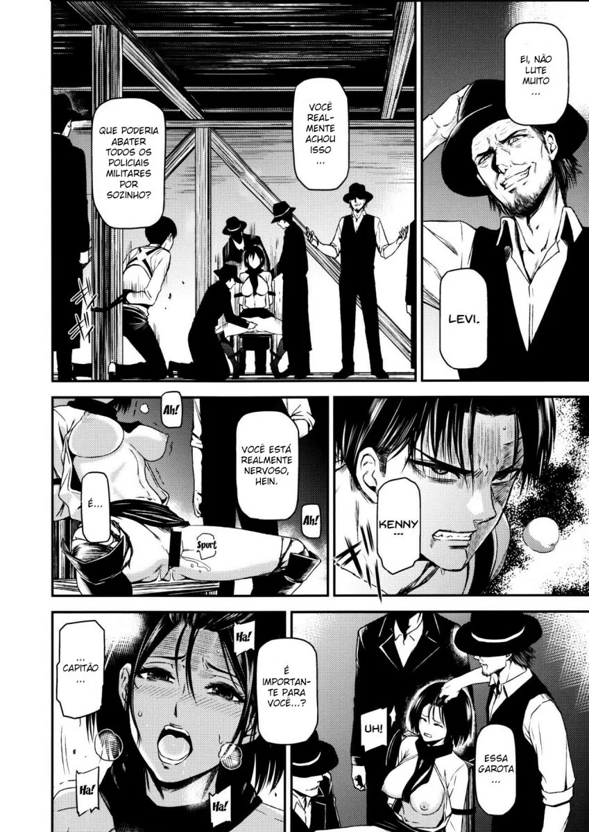 Ataque na Buceta – Mikasa Ackerman sendo Estrupada em Hentai de Shingeki no kyojin
