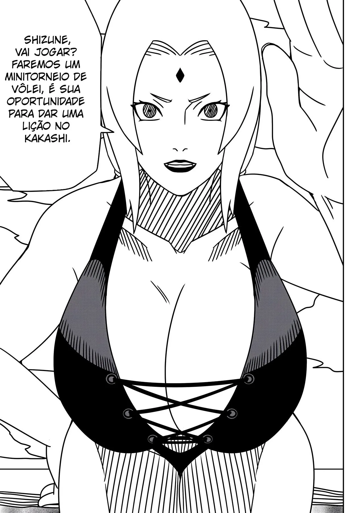 Competição da Vila: Tsunade e Naruto Pornô em Hentai HQ Brasileiro