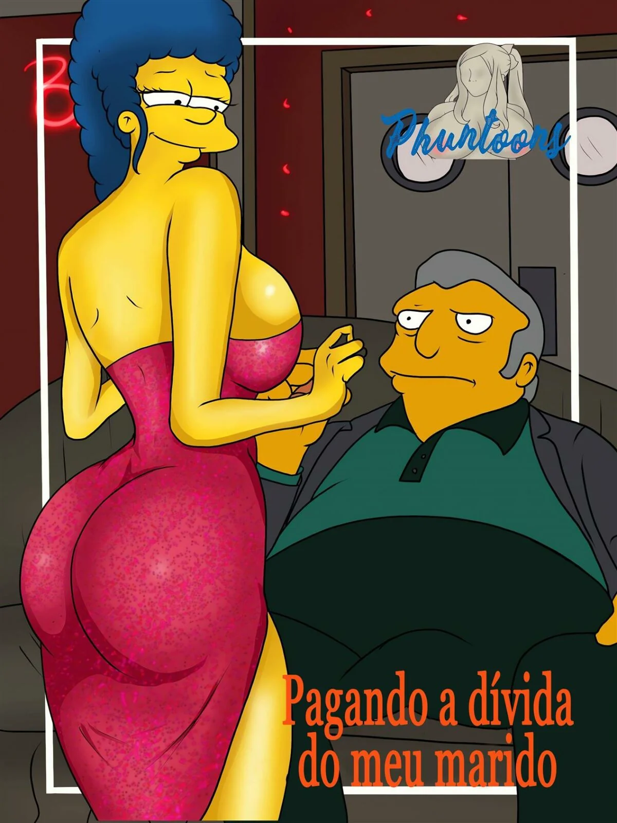 Simpsons Porno: Dividas Pagas com Buceta – Marge Salva Homer em HQ Brasileiro