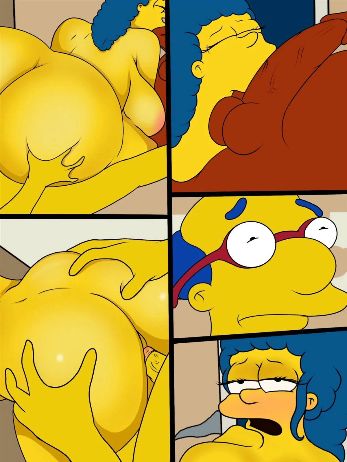 Simpsons Porno: Dividas Pagas com Buceta – Marge Salva Homer em HQ Brasileiro