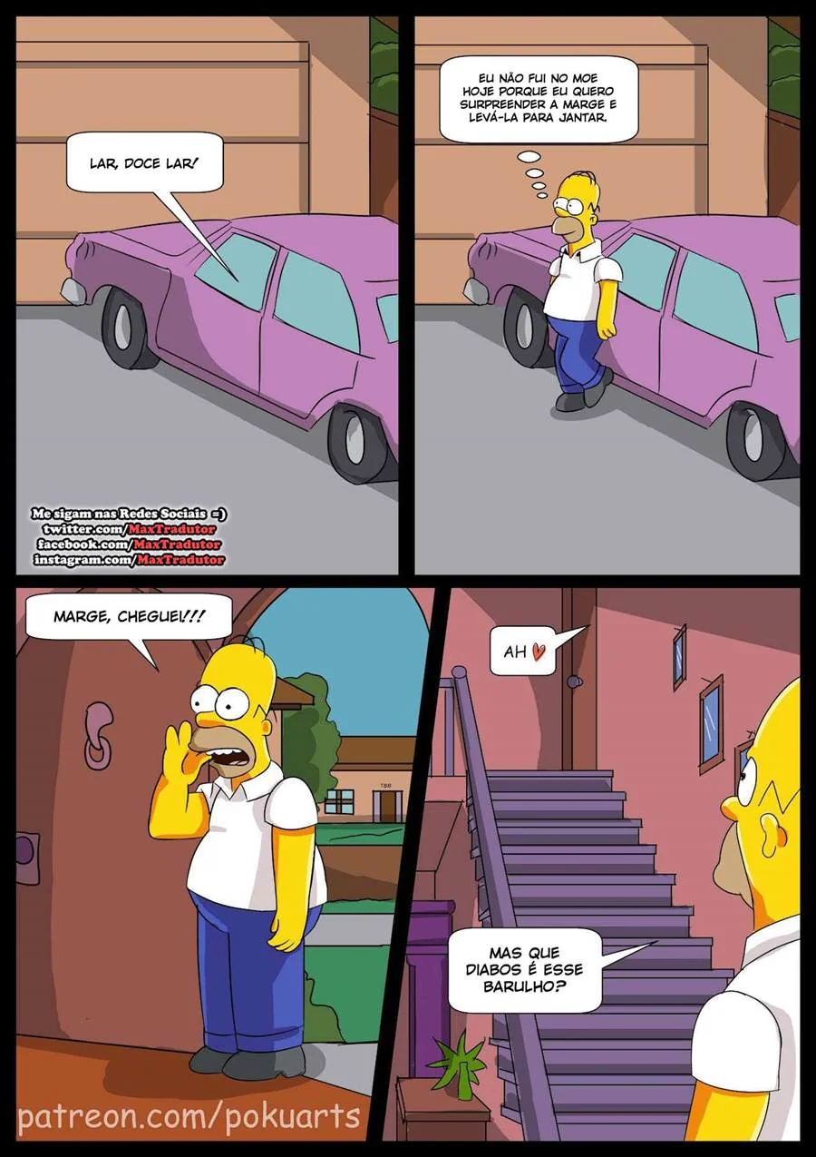 Marge Piranha Dando um Trato no Bart – Simpsons Porno em HQ Brasileiro