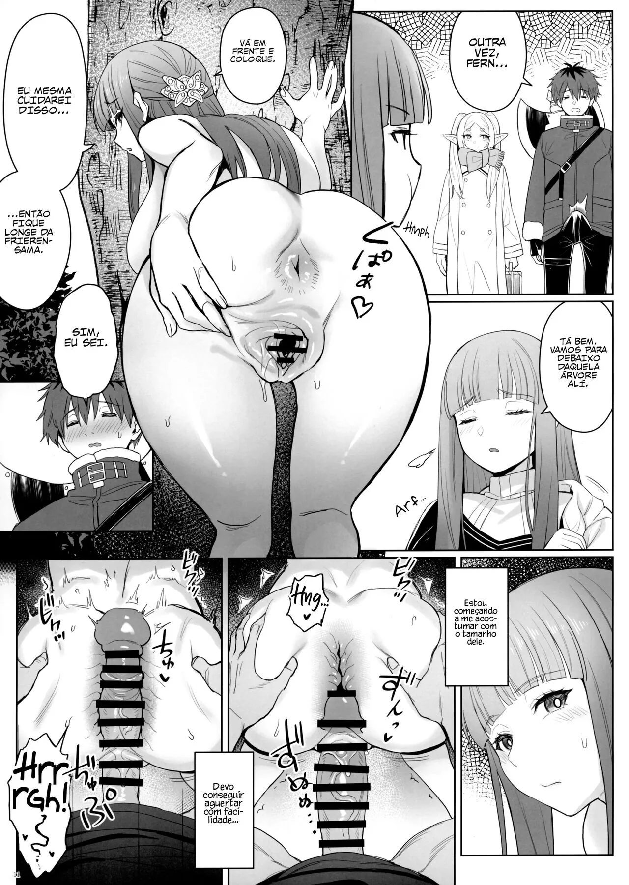 [REVISAR POST ⚠️✏️] Sousou No Frieren Hentai: Magia Para Aumentar o Pênis