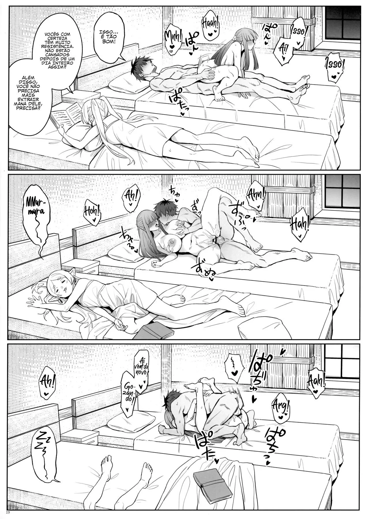 [REVISAR POST ⚠️✏️] Sousou No Frieren Hentai: Magia Para Aumentar o Pênis