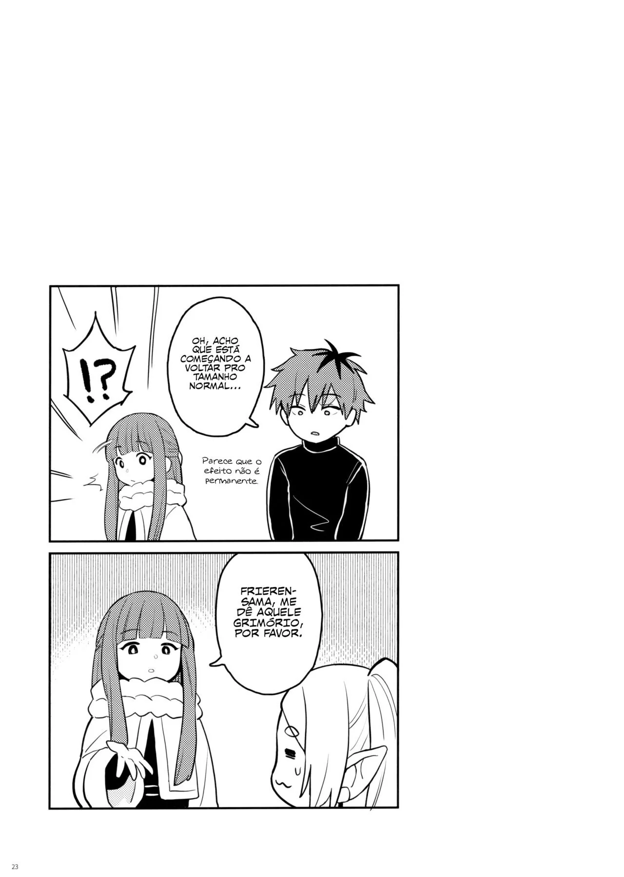 [REVISAR POST ⚠️✏️] Sousou No Frieren Hentai: Magia Para Aumentar o Pênis