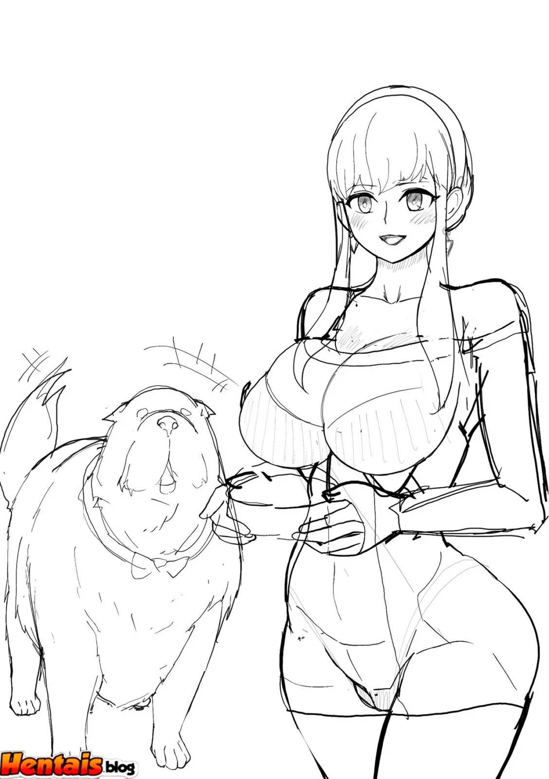 Dog x Family: Piranha alimenta cachorro antes de usar sua pica – Hentai HQ