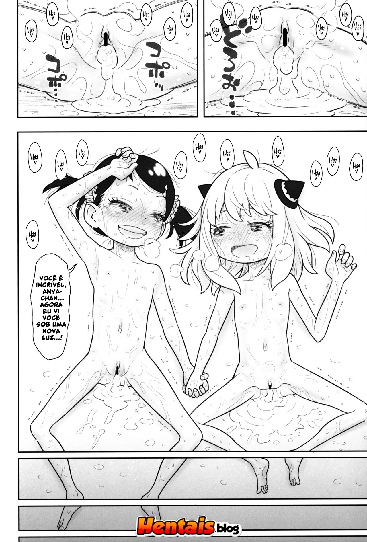 Loli Piranha Leva Piroca na Buceta em HQ Brasileiro