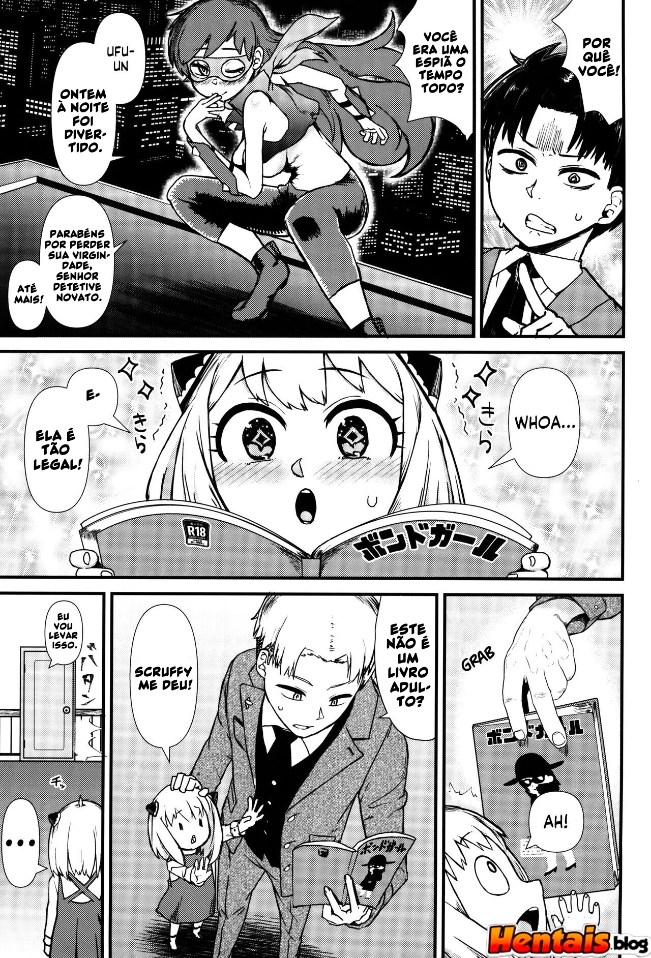 Anya Forger e a Missão Escaldante em HQ Hentai: Piranha Espiã Querendo Pica – Em Animes Porno HQ Brasileiro