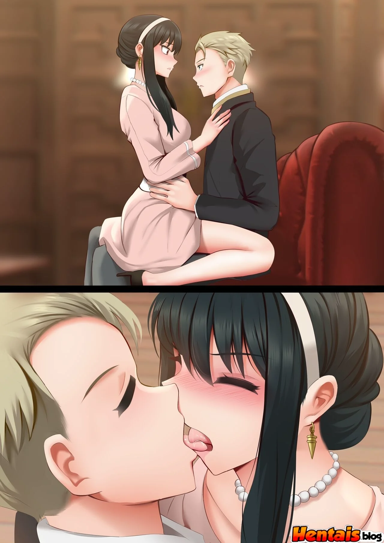 Spy x family Hentai: yor forger x loid forger – Bebida Safada em Ação! Em Hentai HQ Brasileiro