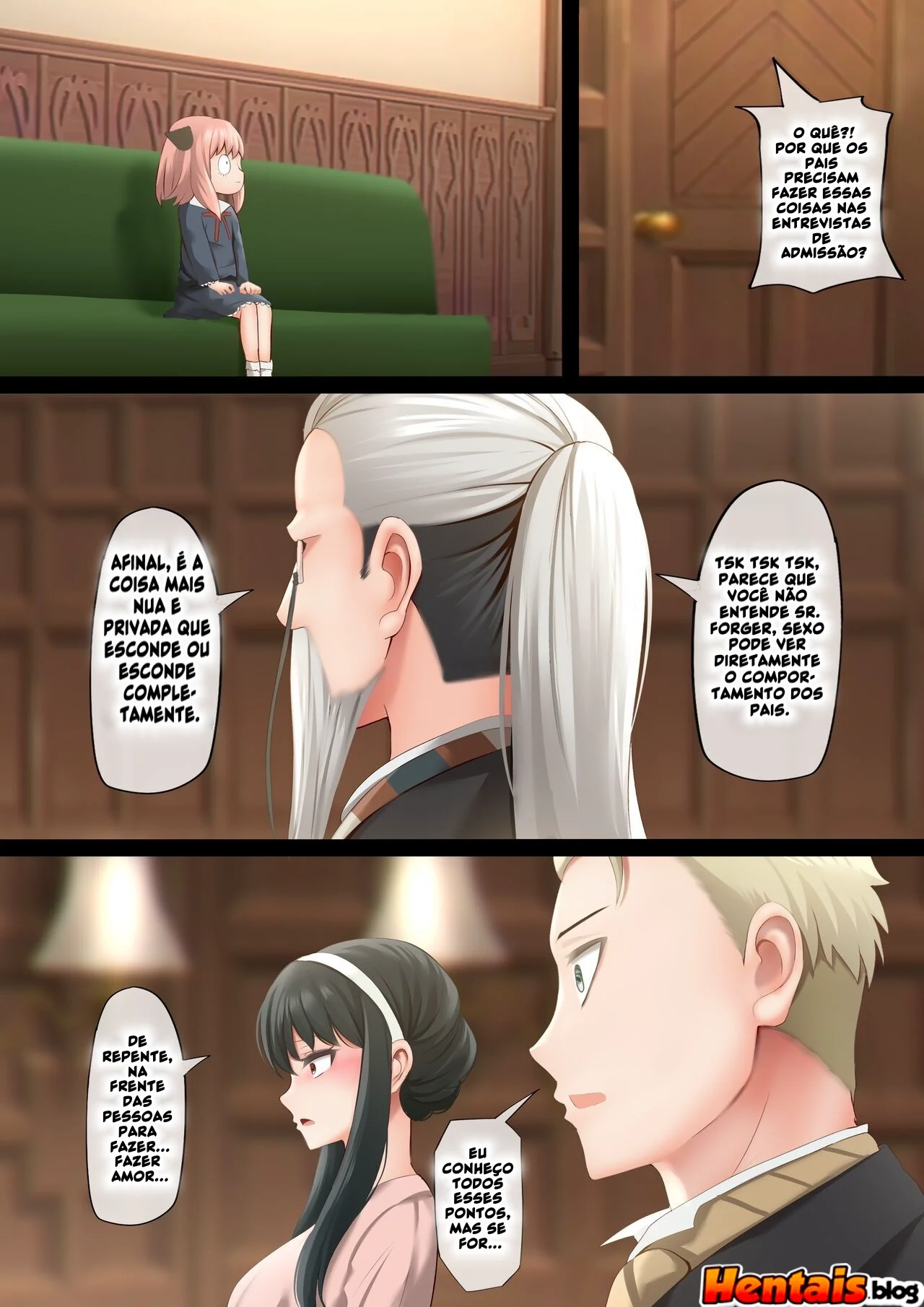 Spy x family Hentai: yor forger x loid forger – Bebida Safada em Ação! Em Hentai HQ Brasileiro