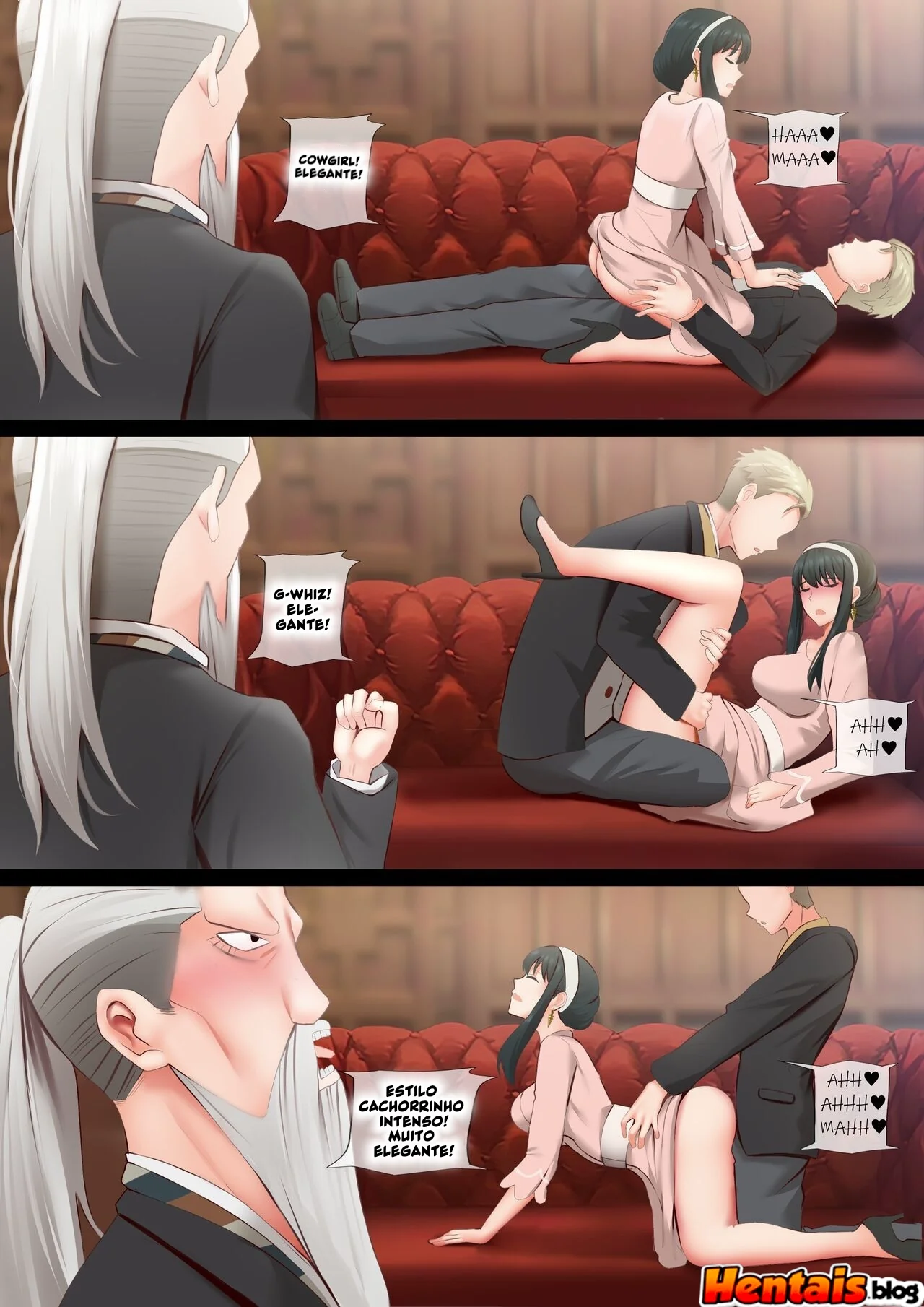Spy x family Hentai: yor forger x loid forger – Bebida Safada em Ação! Em Hentai HQ Brasileiro
