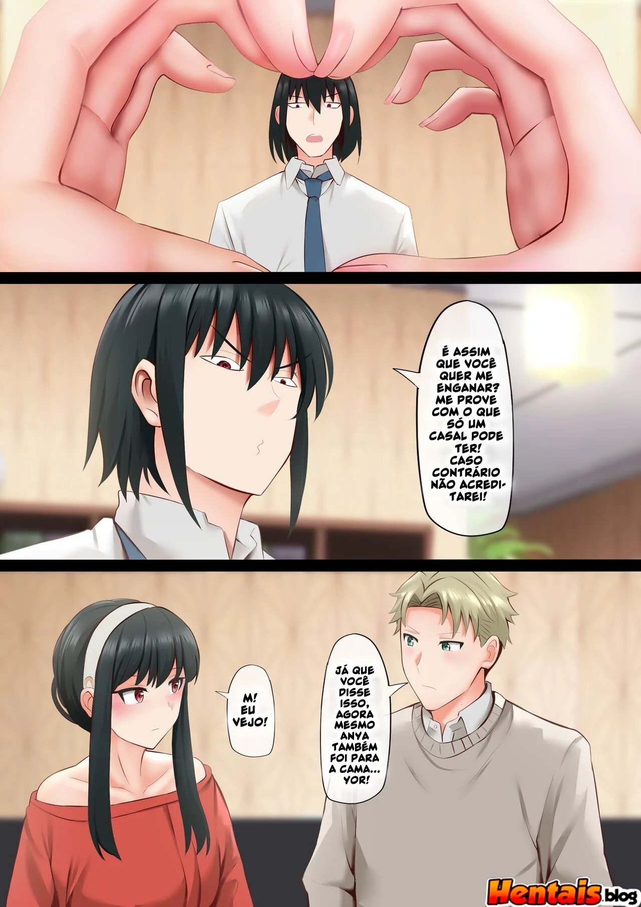 Spy x family Hentai: yor forger x loid forger – Bebida Safada em Ação! Em Hentai HQ Brasileiro