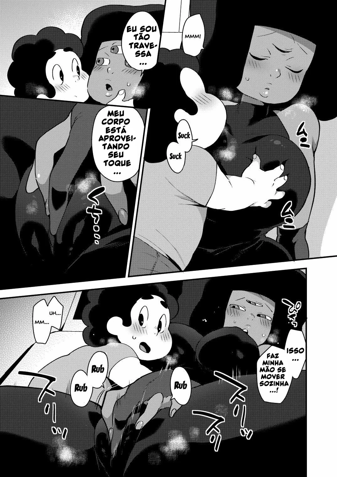Steven Universe Hentai: Gemendo de Prazer em Hentai HQ