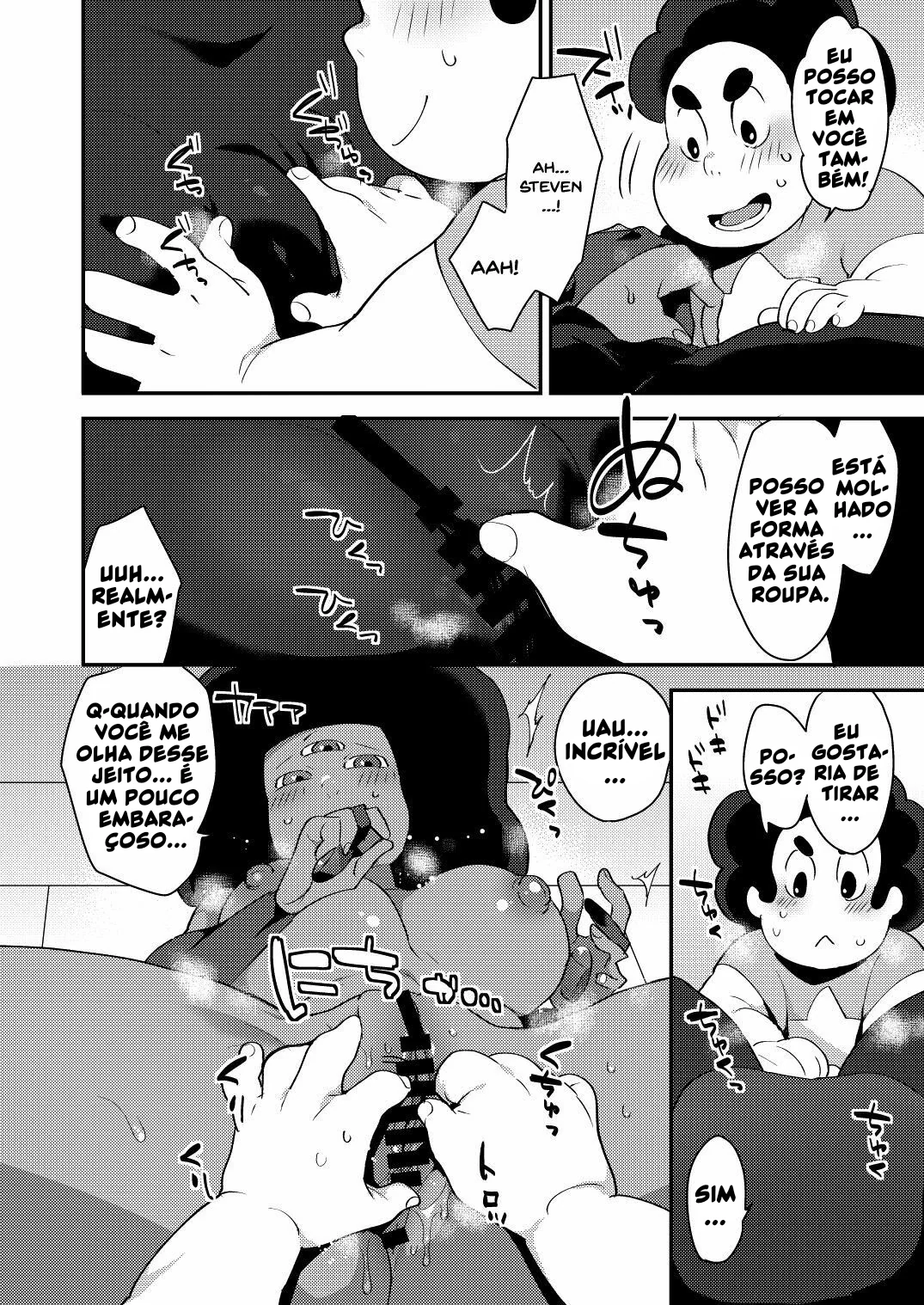 Steven Universe Hentai: Gemendo de Prazer em Hentai HQ