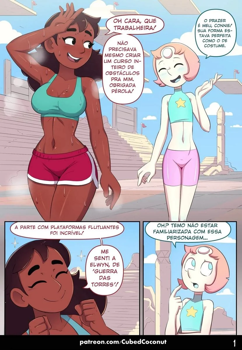Steven Universe: A Piranha da Buceta Grande da Connie e a Rola Dura da Pérola Exibida – Hentai HQ Brasileiro