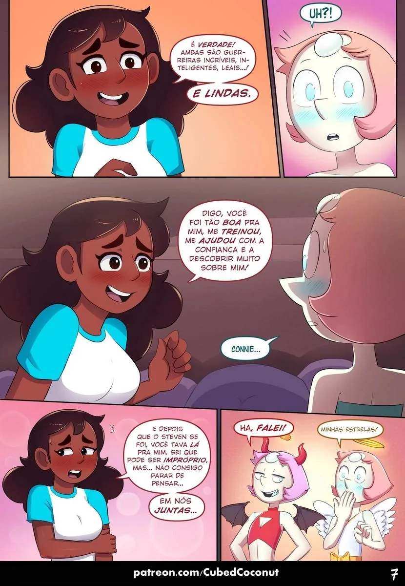 Steven Universe: A Piranha da Buceta Grande da Connie e a Rola Dura da Pérola Exibida – Hentai HQ Brasileiro