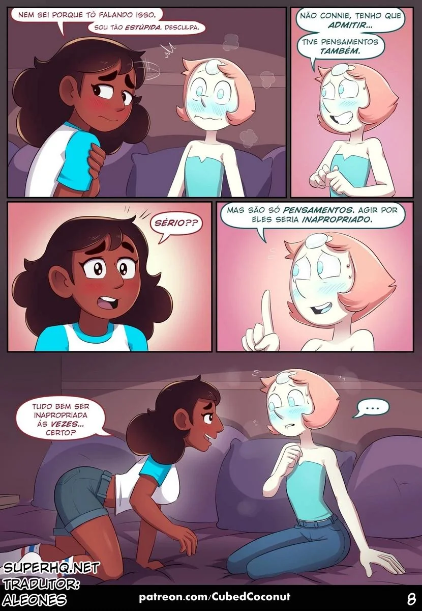 Steven Universe: A Piranha da Buceta Grande da Connie e a Rola Dura da Pérola Exibida – Hentai HQ Brasileiro