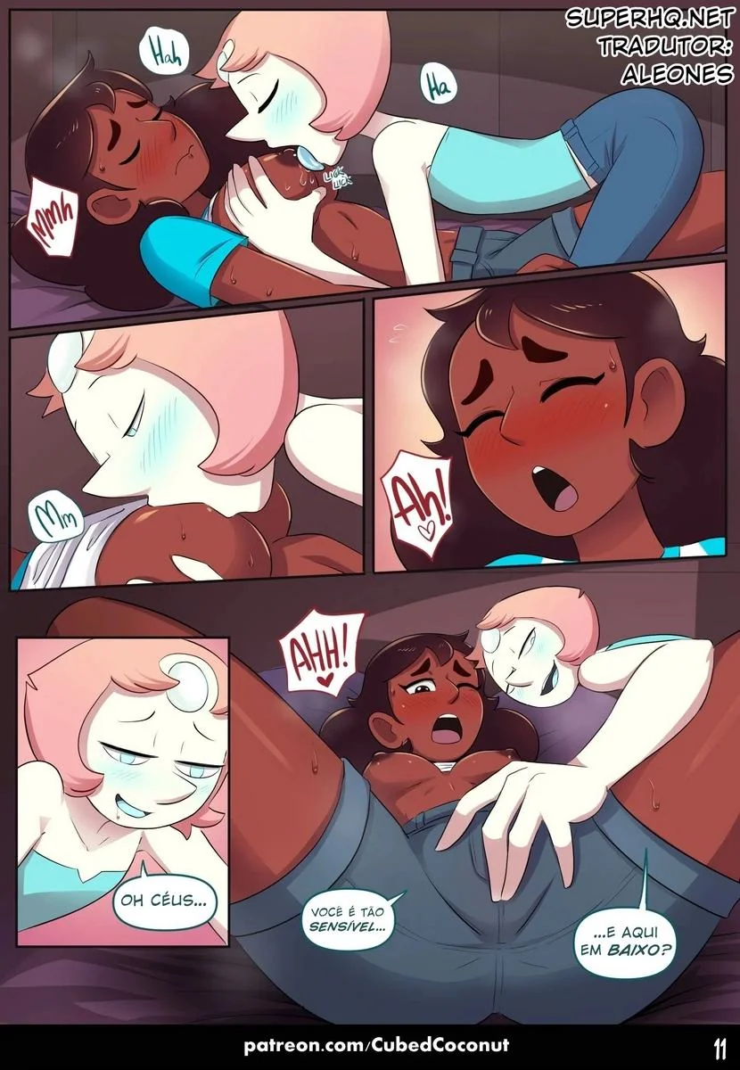 Steven Universe: A Piranha da Buceta Grande da Connie e a Rola Dura da Pérola Exibida – Hentai HQ Brasileiro