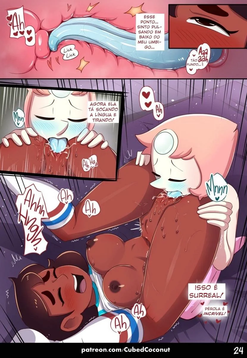 Steven Universe: A Piranha da Buceta Grande da Connie e a Rola Dura da Pérola Exibida – Hentai HQ Brasileiro