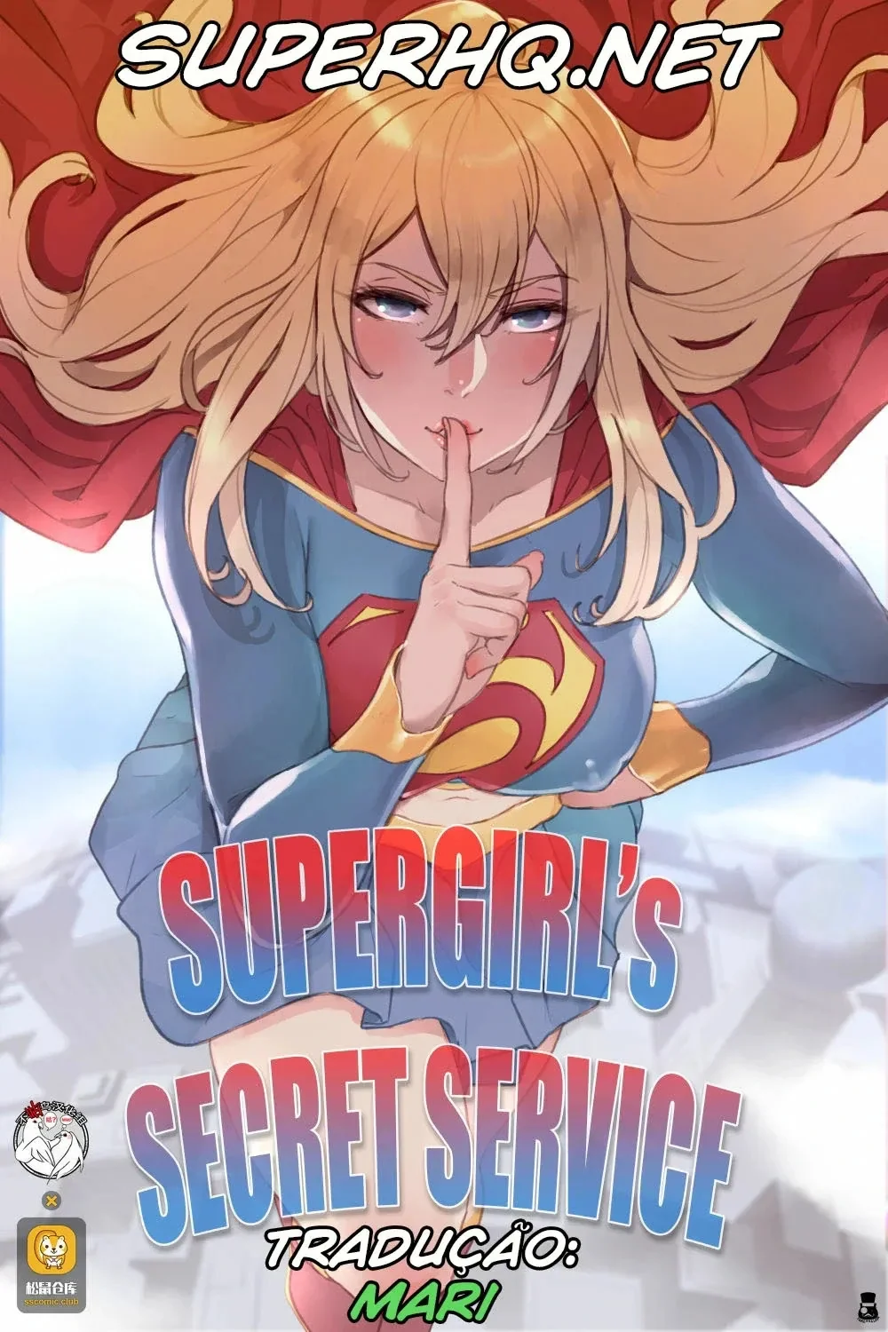 Superman Porno: Serviço Secreto da Supergirl – Fodendo a piranha da Supergirl em Hentai HQ Brasileiro