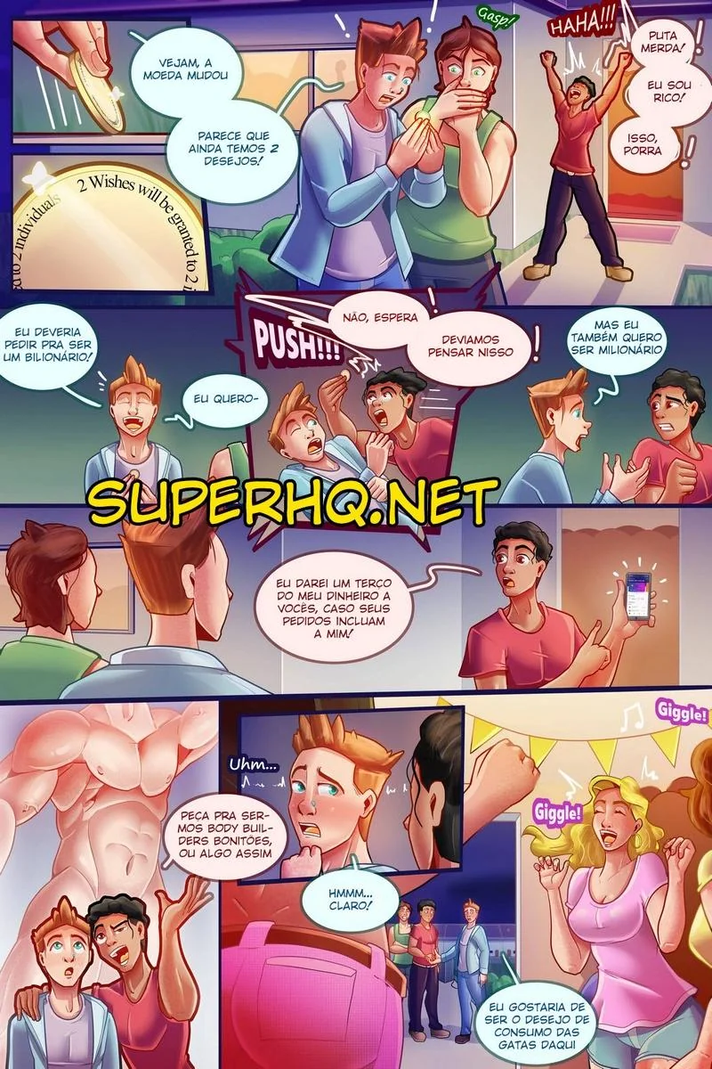 Festa da Transformação: Três Gostosas Safadas – Hentai HQ