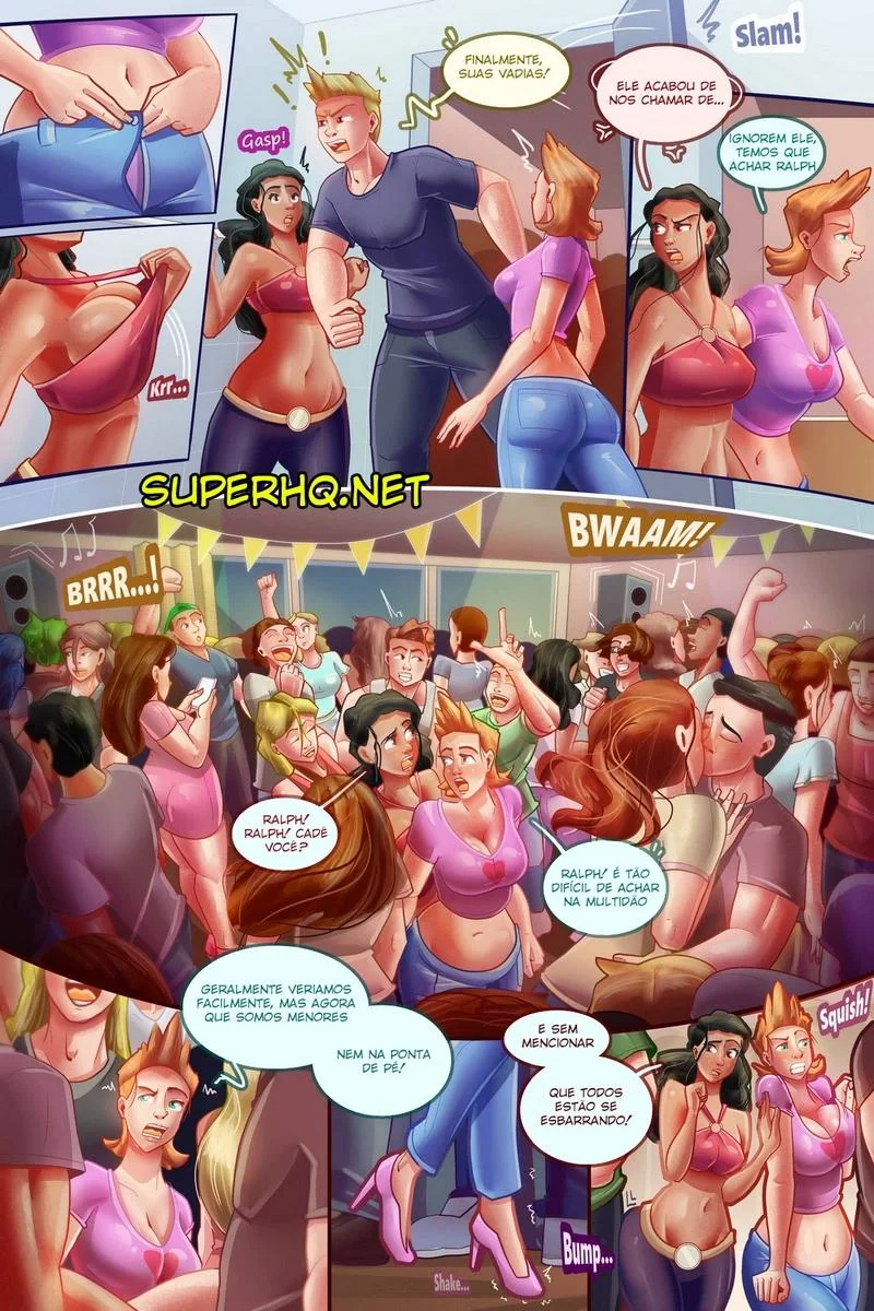 Festa da Transformação: Três Gostosas Safadas – Hentai HQ