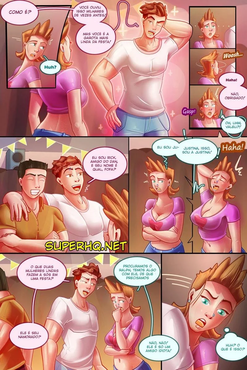 Festa da Transformação: Três Gostosas Safadas – Hentai HQ