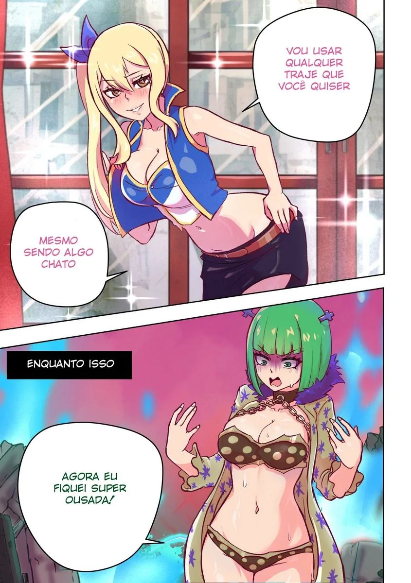 Troca de Corpos: Uma Aventura Picante em Fairy Tail em HQ
