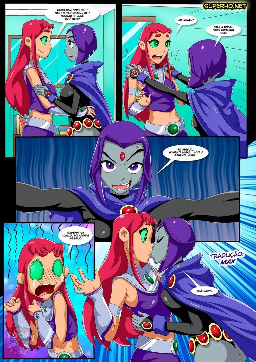 Estelar e Ravena em Ensaio Excitante para Filme Yuri Piranha – Hentai HQ Brasileiro