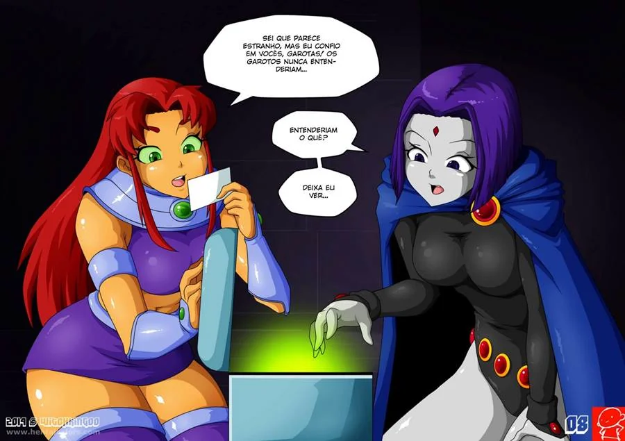 [REVISAR POST ⚠️✏️] Teen Titans: O Cristal Mágico