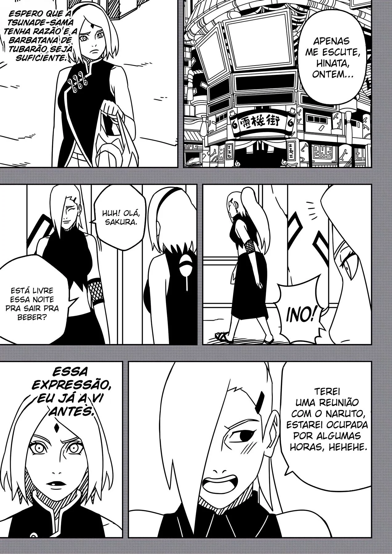 Naruto o puto safado traiendo Hinata e Sakura em Hentai HQ Brasileiro