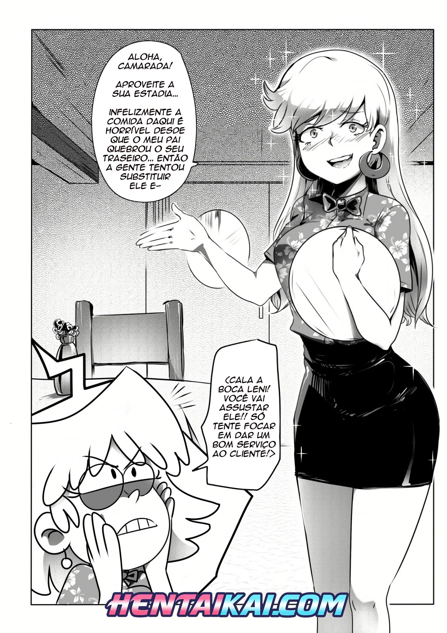 A Putaria na Casa dos Devassos VL.2 – Lori Loud, a Piranha Safada, Dando a Buceta para Desconhecidos em HQ Brasileiro de Hentai