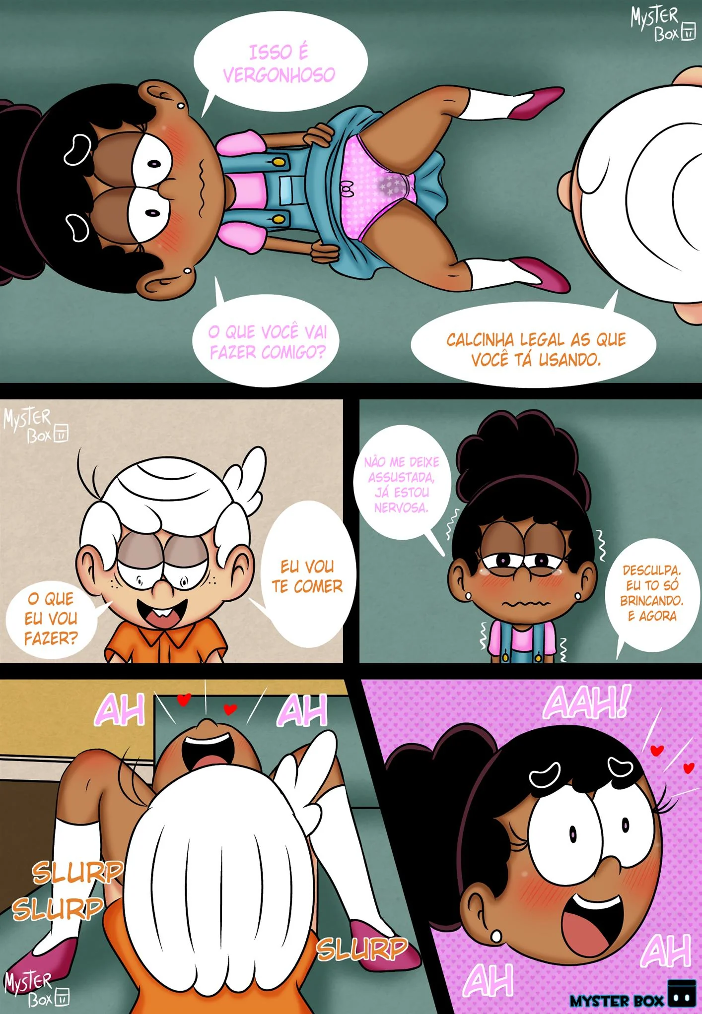 A Babá Safada do Lincoln – Hentai em HQ Brasileiro