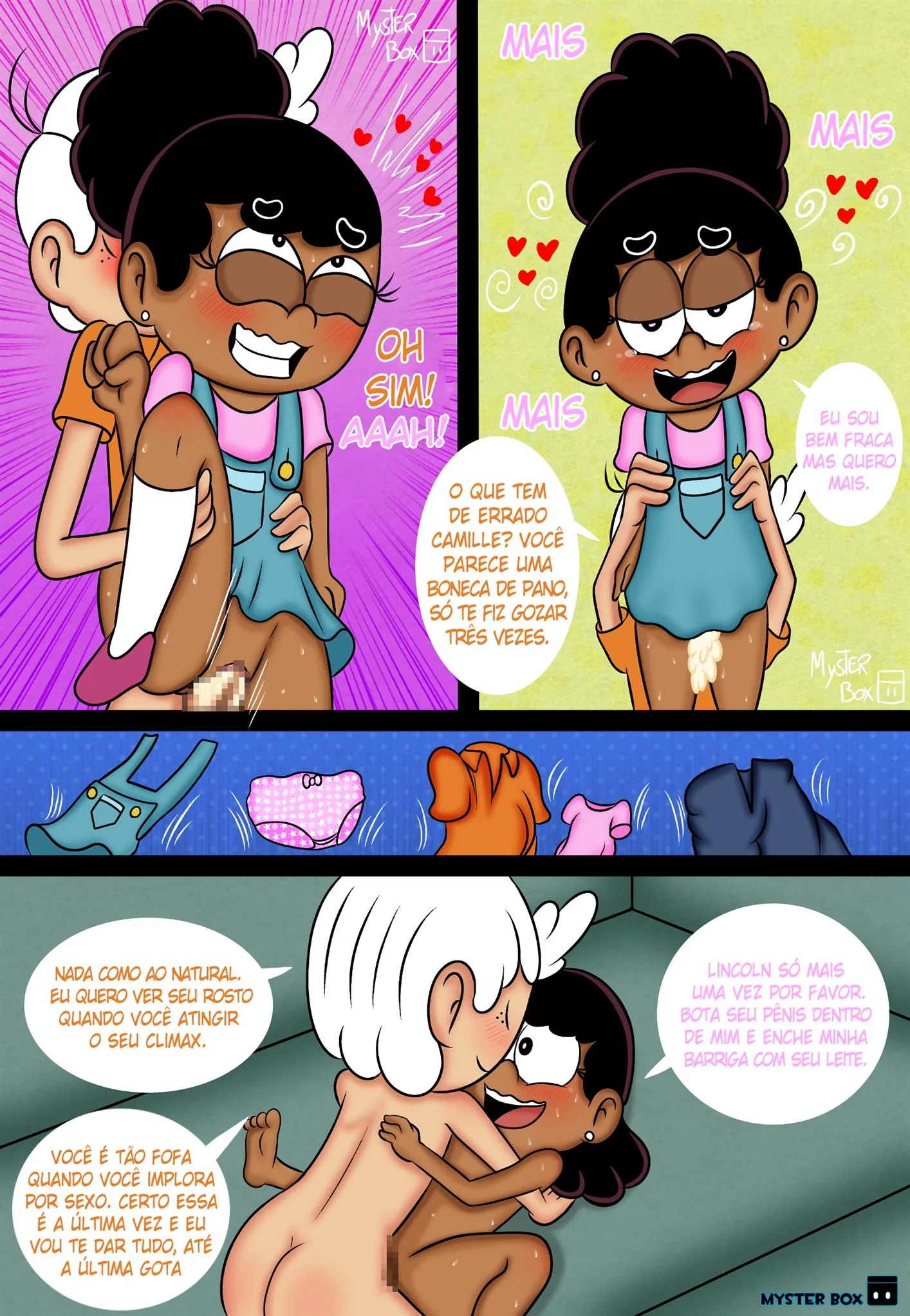 A Babá Safada do Lincoln – Hentai em HQ Brasileiro