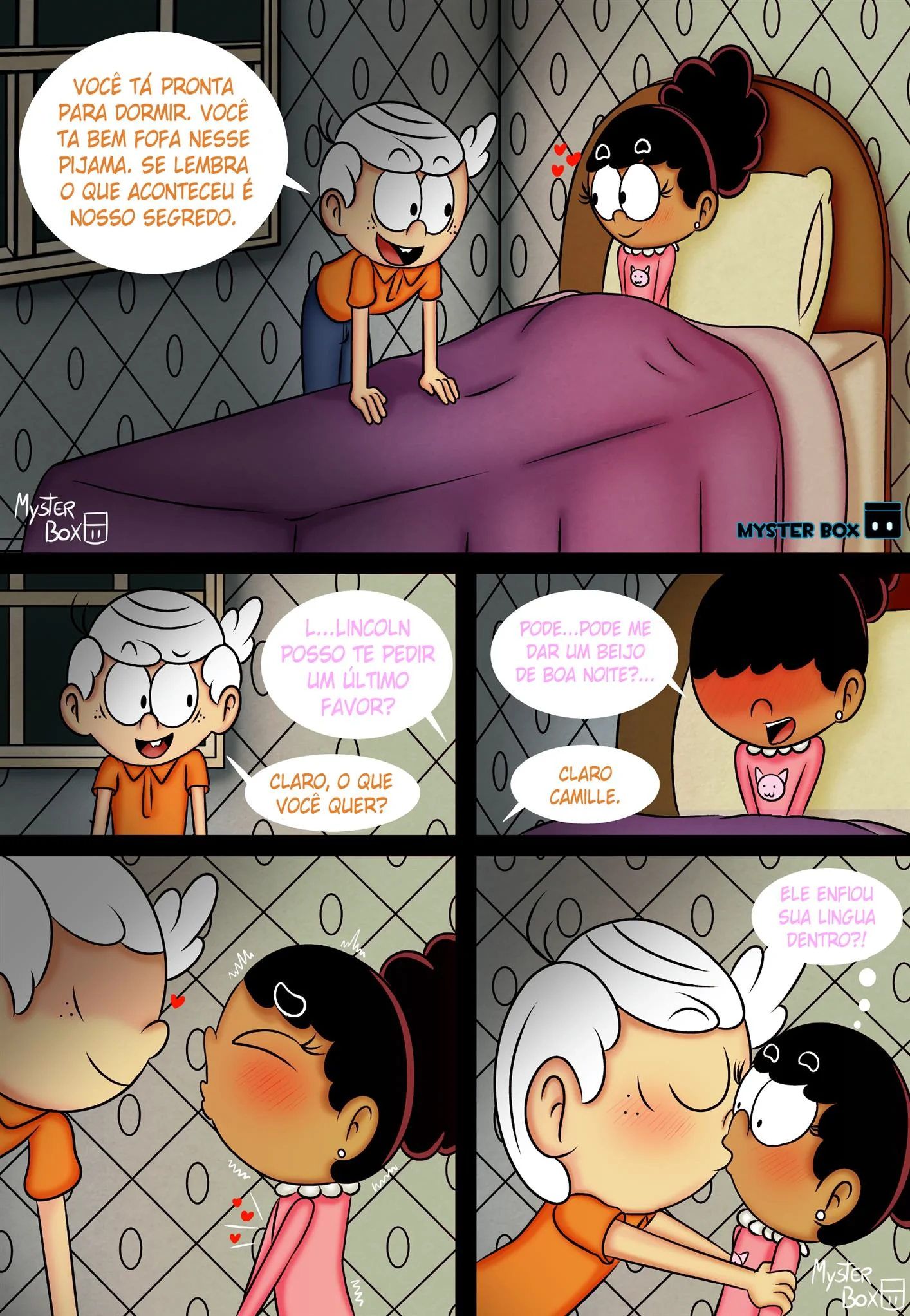 A Babá Safada do Lincoln – Hentai em HQ Brasileiro