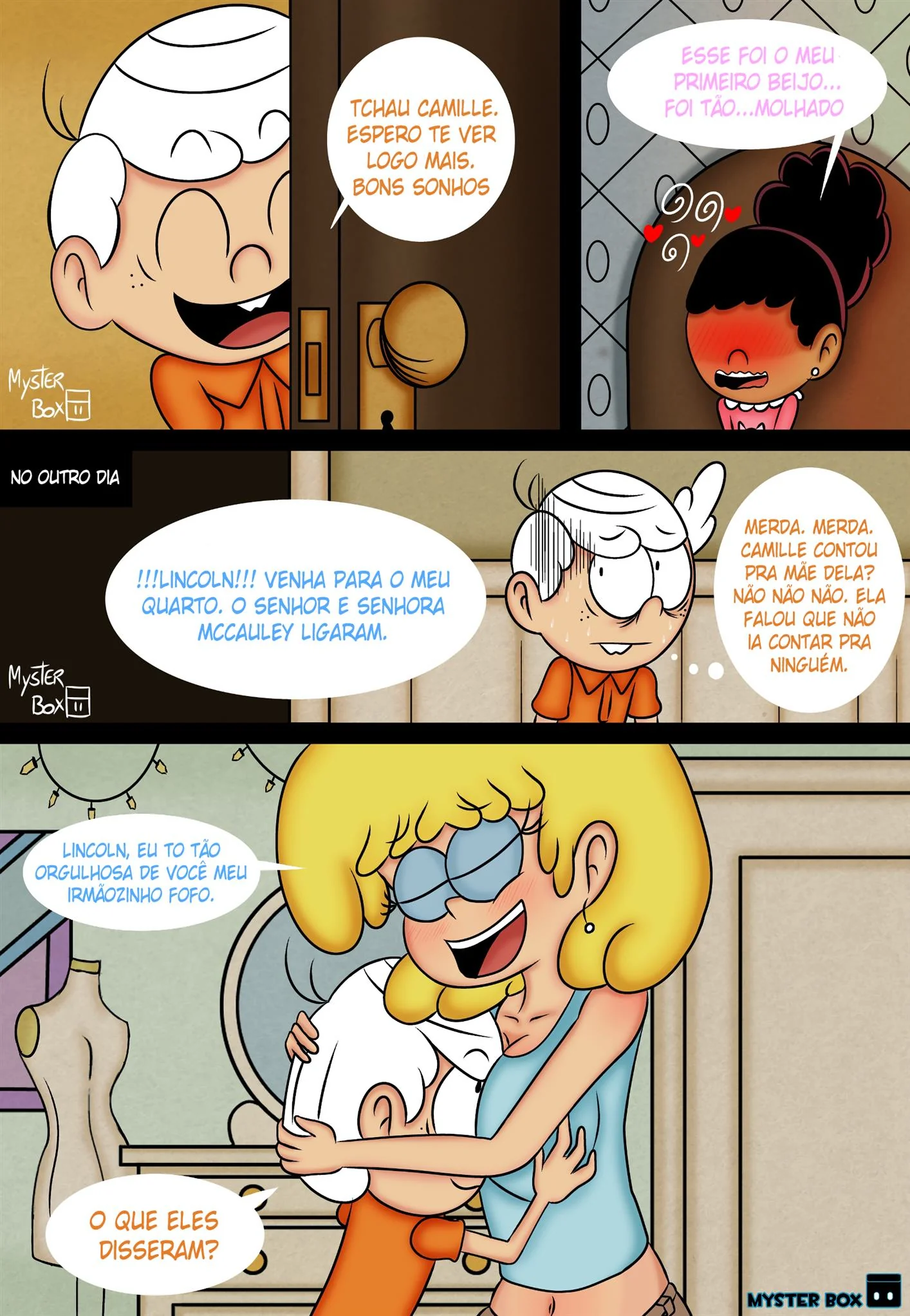 A Babá Safada do Lincoln – Hentai em HQ Brasileiro
