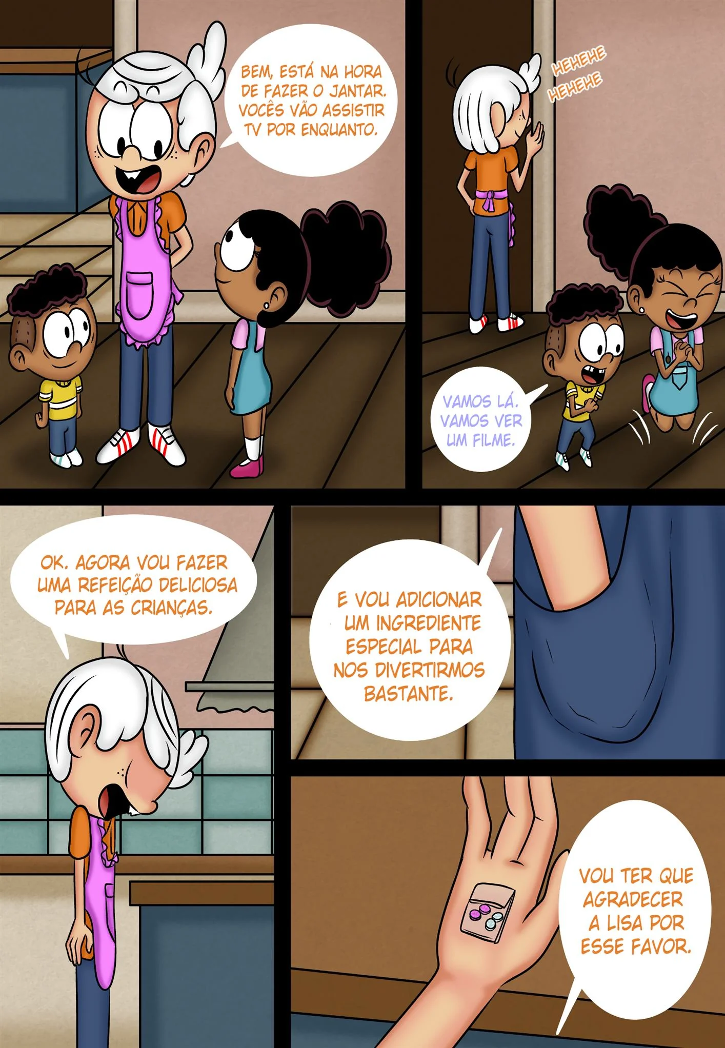 A Babá Safada do Lincoln – Hentai em HQ Brasileiro