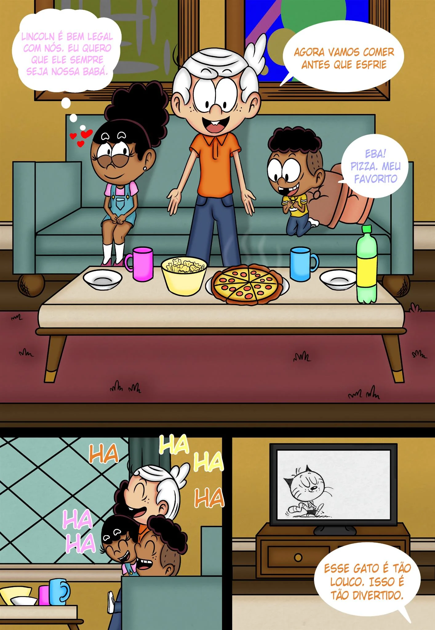 A Babá Safada do Lincoln – Hentai em HQ Brasileiro
