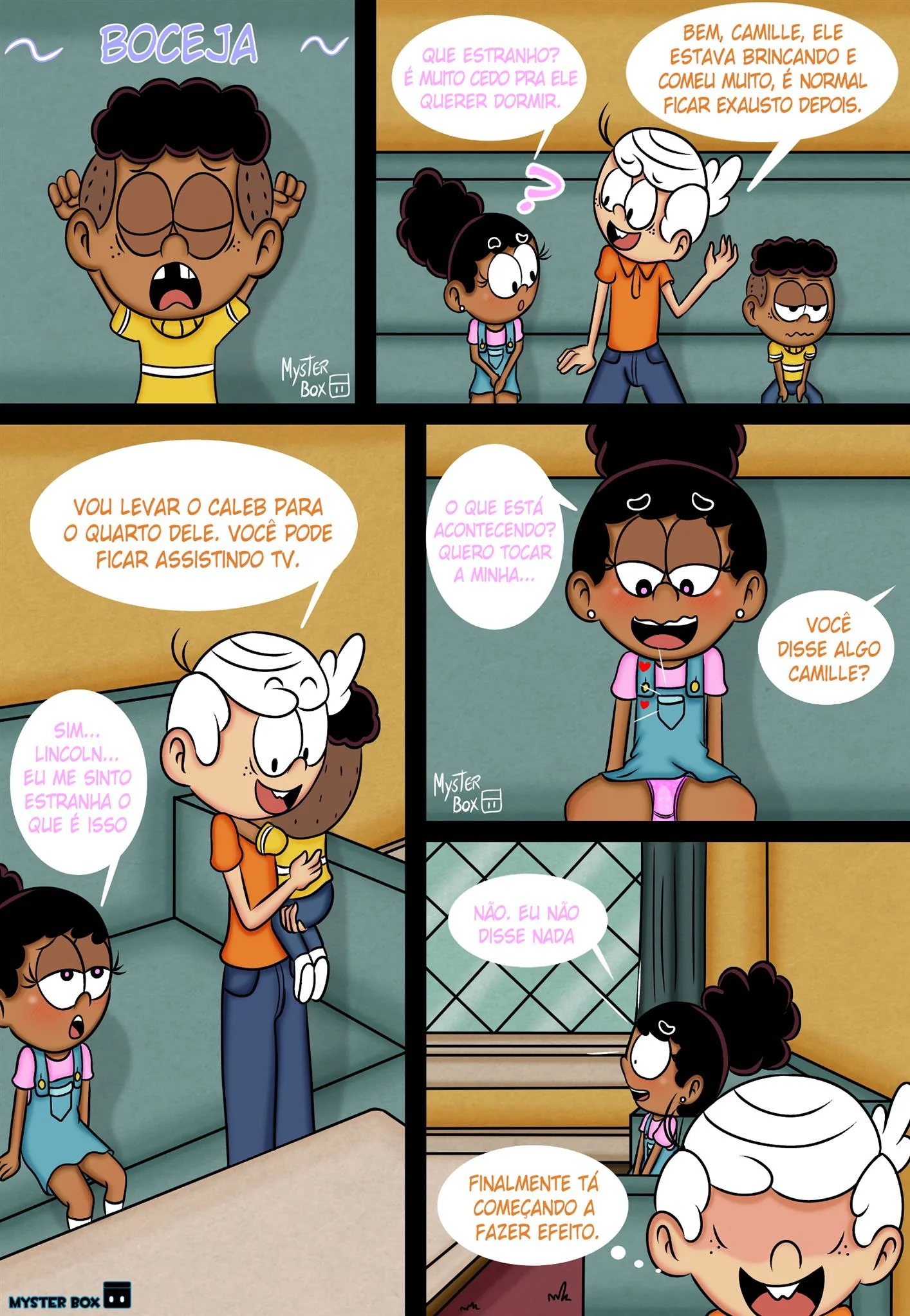 A Babá Safada do Lincoln – Hentai em HQ Brasileiro