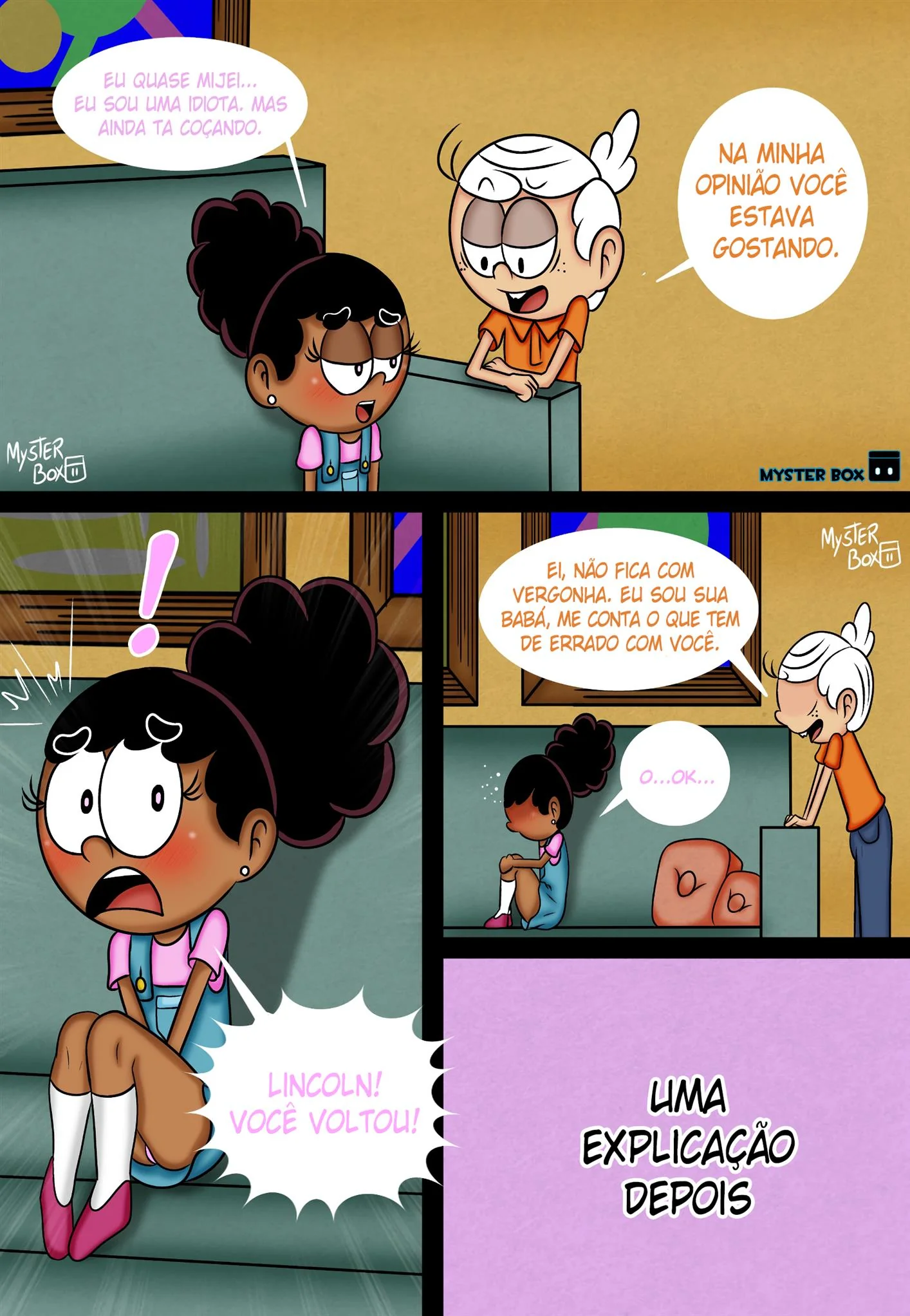 A Babá Safada do Lincoln – Hentai em HQ Brasileiro