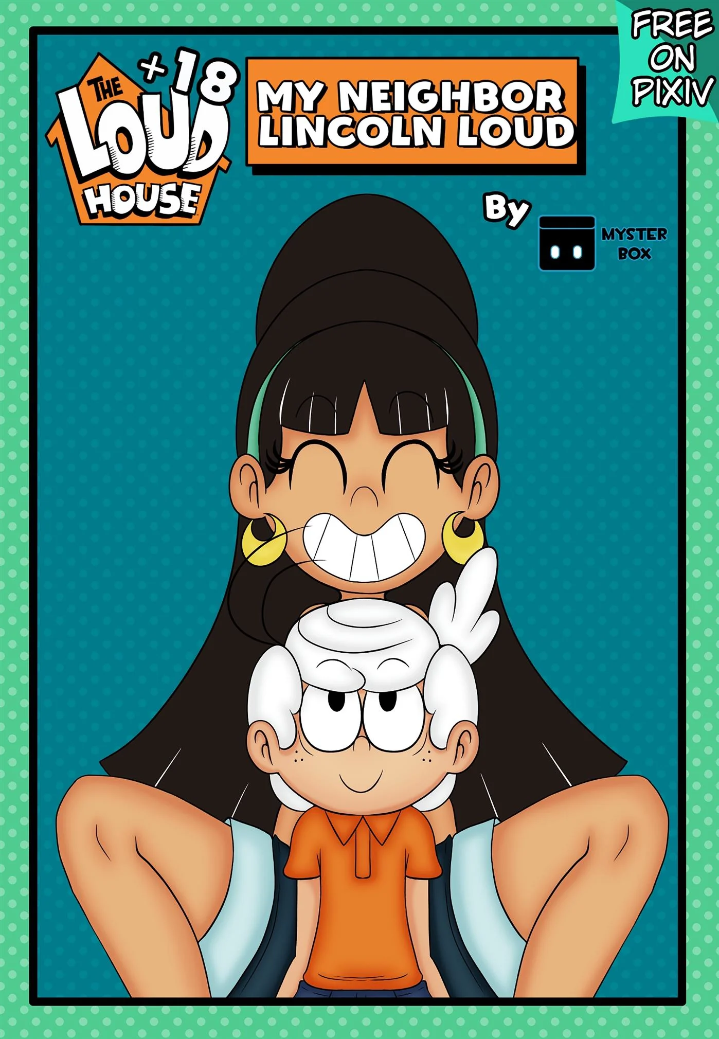 O Vizinho Tarado: Lincoln Comendo a Buceta da Piranha da Vizinha Beatrix The Loud House Porno em HQ Brasileiro