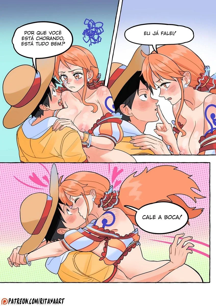 Nami e Luffy: A Fruta do Tesão – Hentai HQ Brasileiro